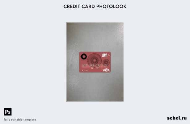 цифровая загрузка австралийского банка Macquarie, шаблон карты Visa, фотоизображ